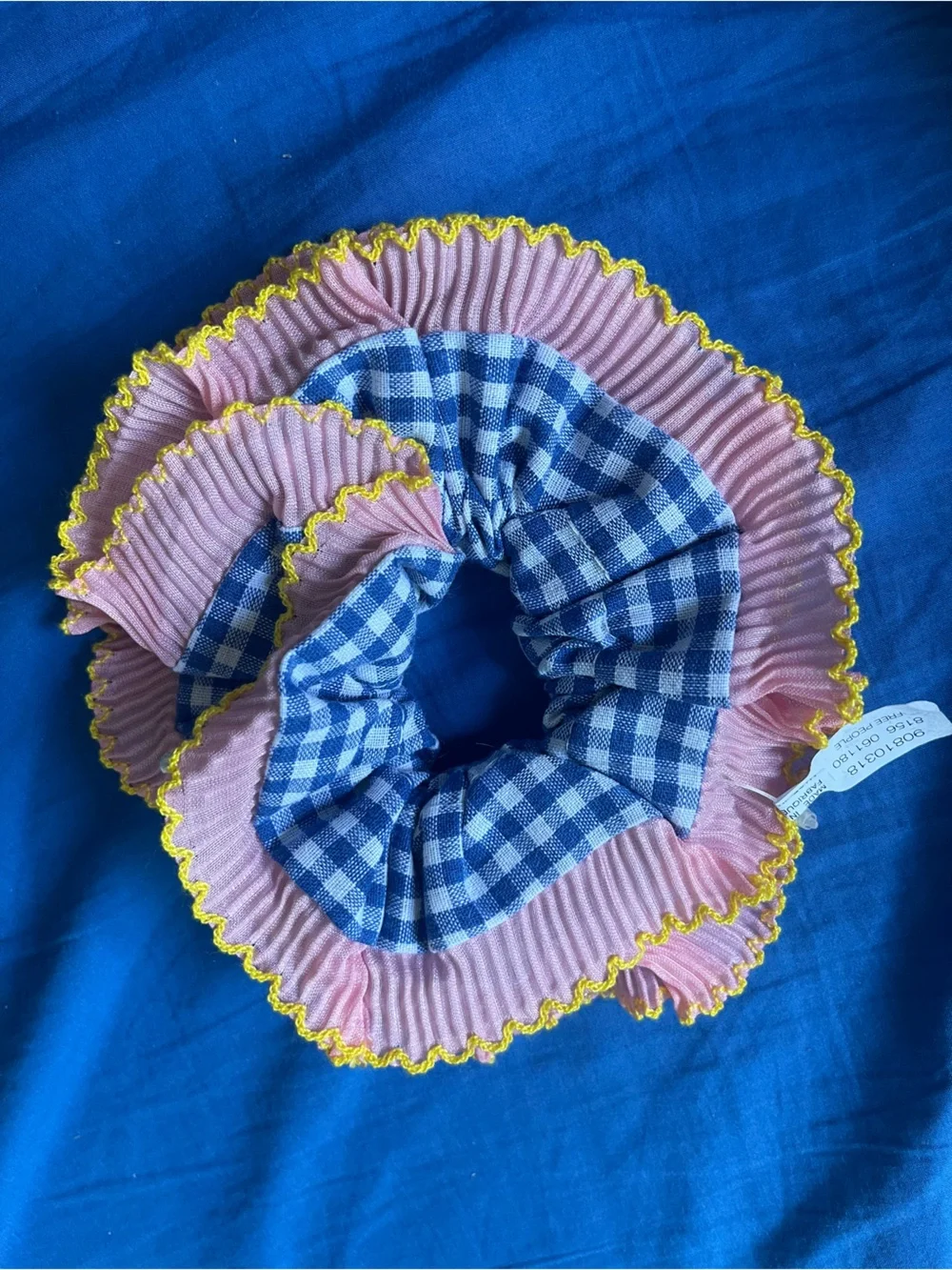 FREE PEOPLE Blue Valentine Jumbo Scrunchie NWT